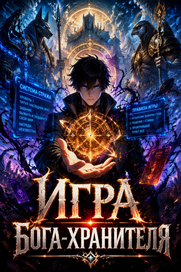 Игра Бога-хранителя - обложка ранобэ читать онлайн