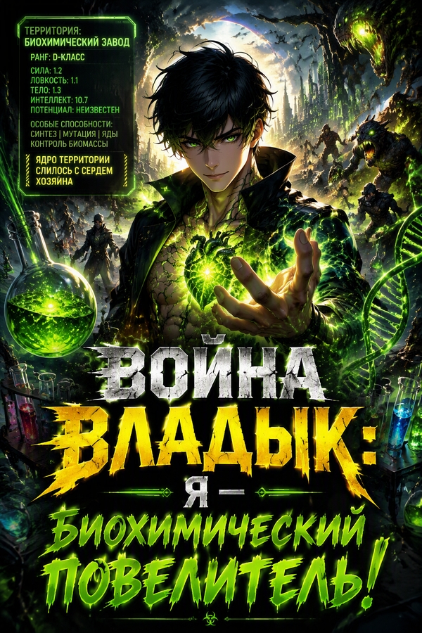 Война Владык: Я — Биохимический Повелитель! - обложка ранобэ читать онлайн