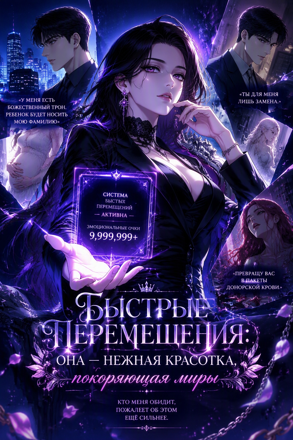 Быстрые перемещения: Она — нежная красотка, покоряющая миры - обложка ранобэ читать онлайн