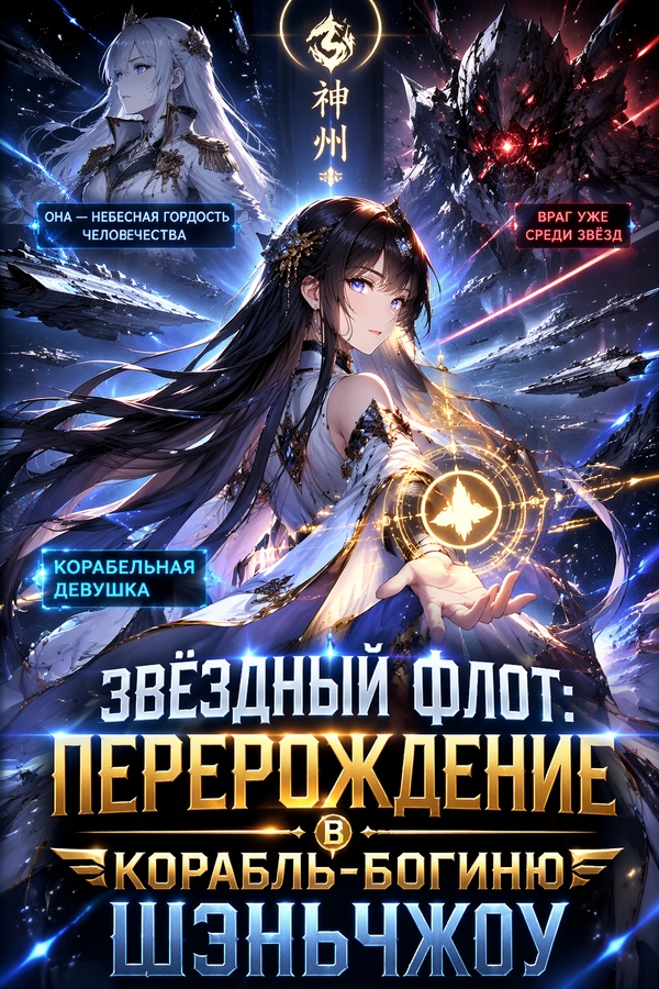 Звёздный флот: Перерождение в корабль-богиню Шэньчжоу - обложка ранобэ читать онлайн