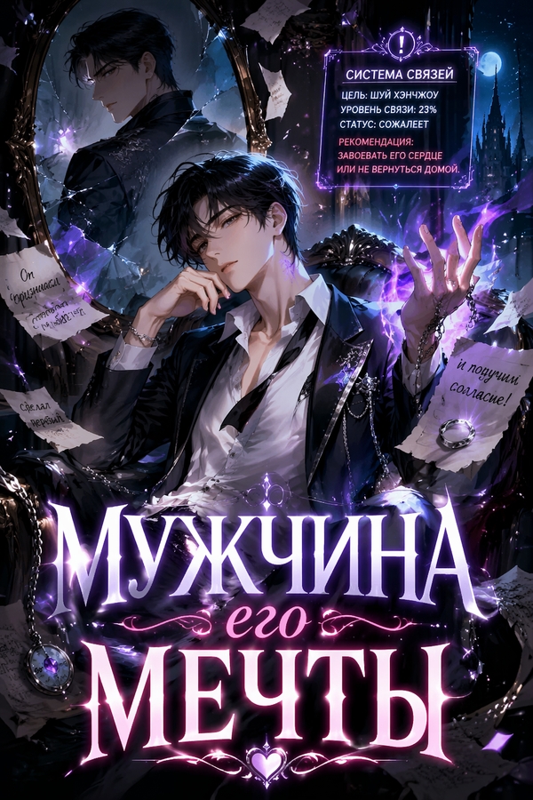 Мужчина его мечты - обложка ранобэ читать онлайн