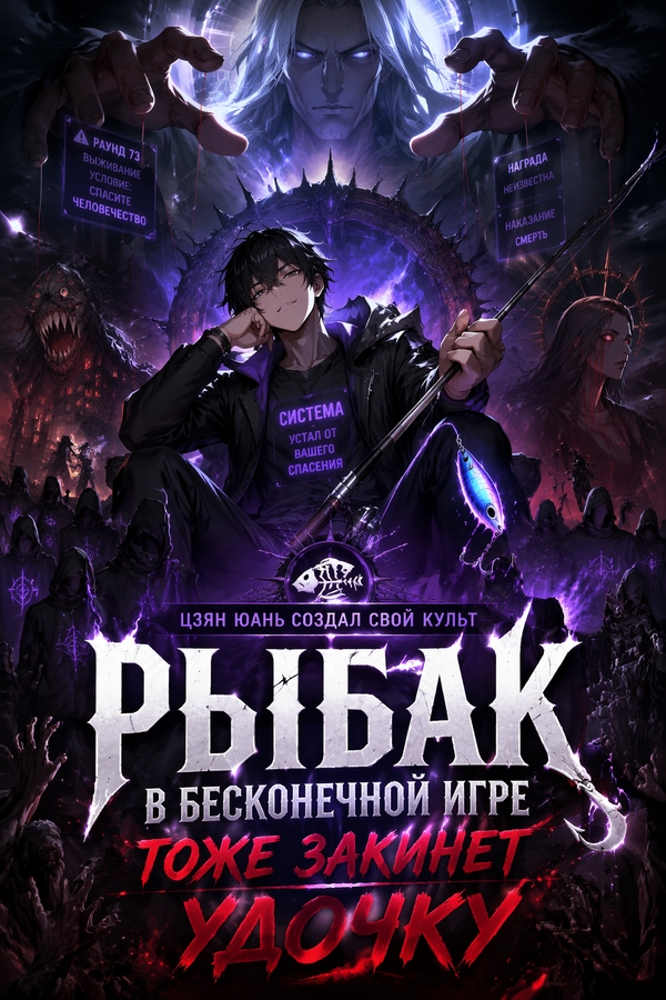 Рыбак в бесконечной игре тоже закинет удочку - обложка ранобэ читать онлайн