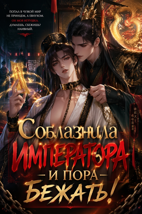 Соблазнила Императора — и пора бежать! - обложка ранобэ читать онлайн