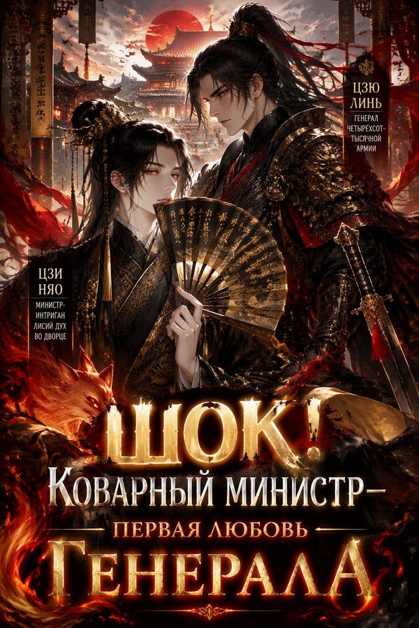 Шок! Коварный министр — первая любовь генерала - обложка ранобэ читать онлайн