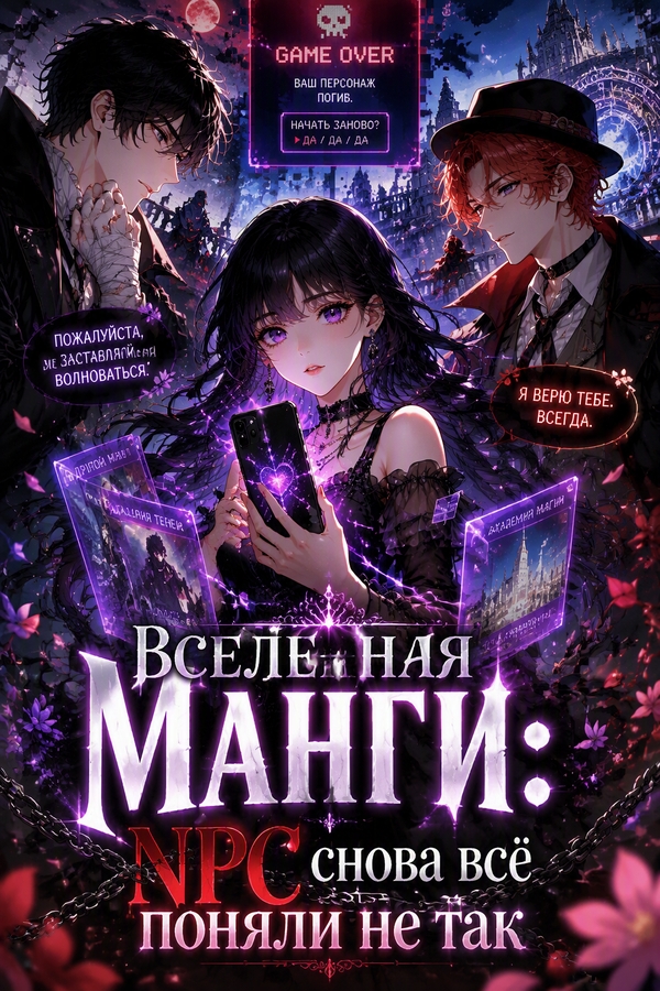 Вселенная манги: NPC снова всё поняли не так - обложка ранобэ читать онлайн