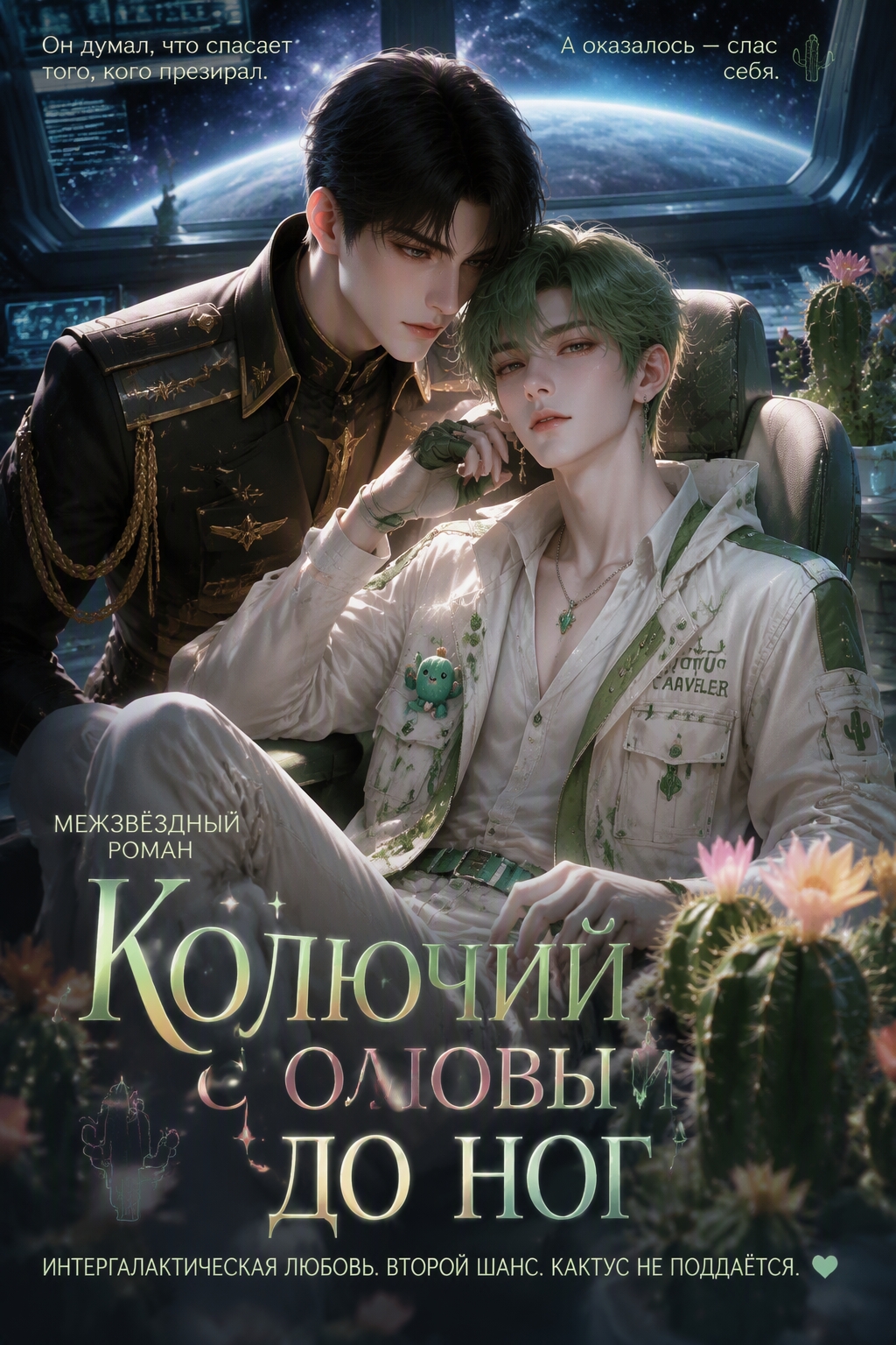 Колючий с головы до ног [Межзвёздный роман] - обложка ранобэ читать онлайн