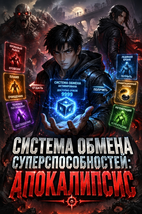 Система обмена суперспособностей: Апокалипсис - обложка ранобэ читать онлайн