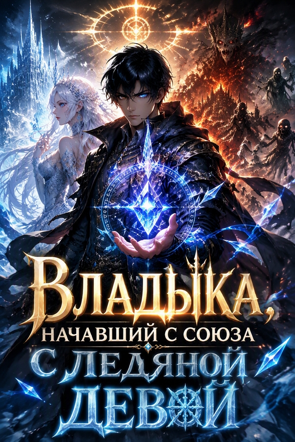 Владыка, начавший с союза с ледяной девой - обложка ранобэ читать онлайн