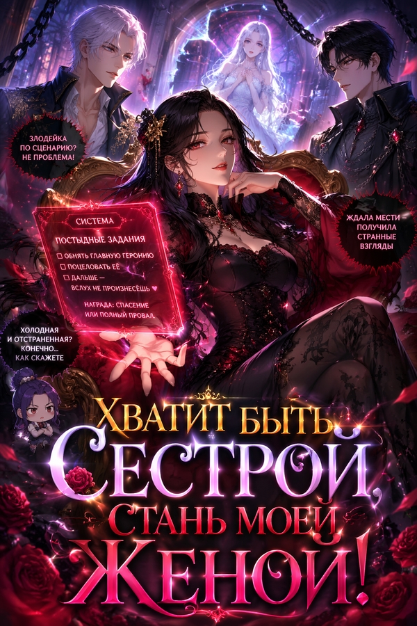 Хватит быть сестрой, стань моей женой! - обложка ранобэ читать онлайн