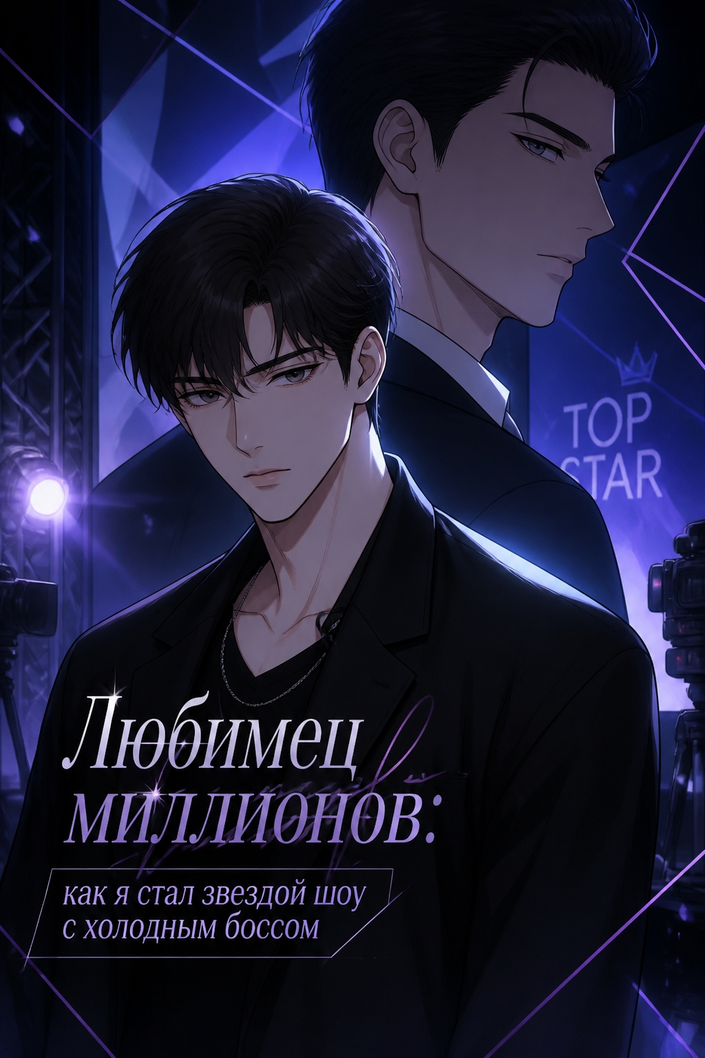 Любимец миллионов: как я стал звездой шоу с холодным боссом - обложка ранобэ читать онлайн