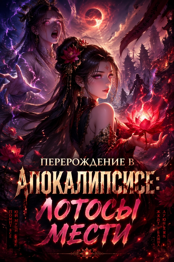 Перерождение в апокалипсисе: Лотосы мести - обложка ранобэ читать онлайн