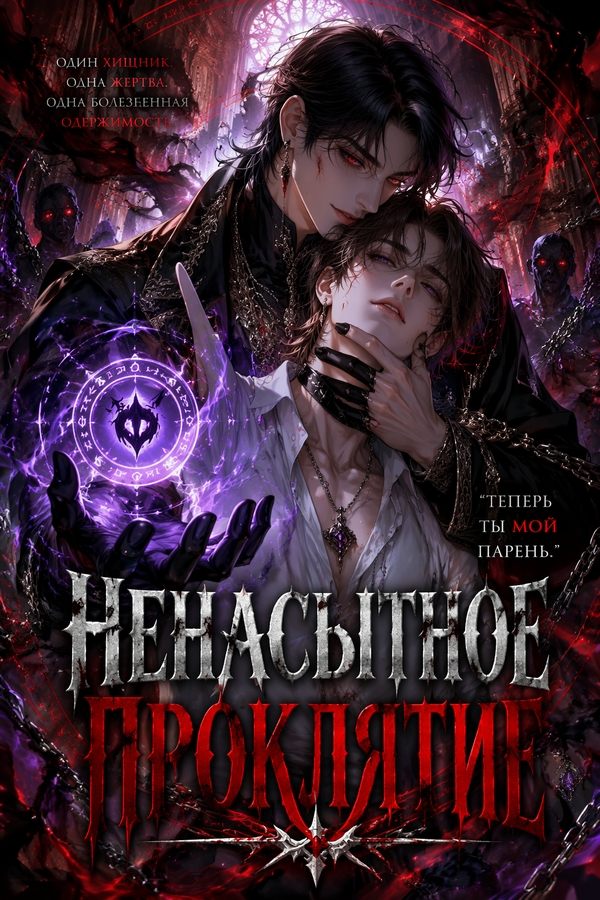 Ненасытное проклятие - обложка ранобэ читать онлайн