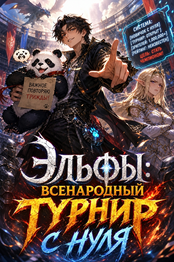 Эльфы: Всенародный турнир с нуля - обложка ранобэ читать онлайн
