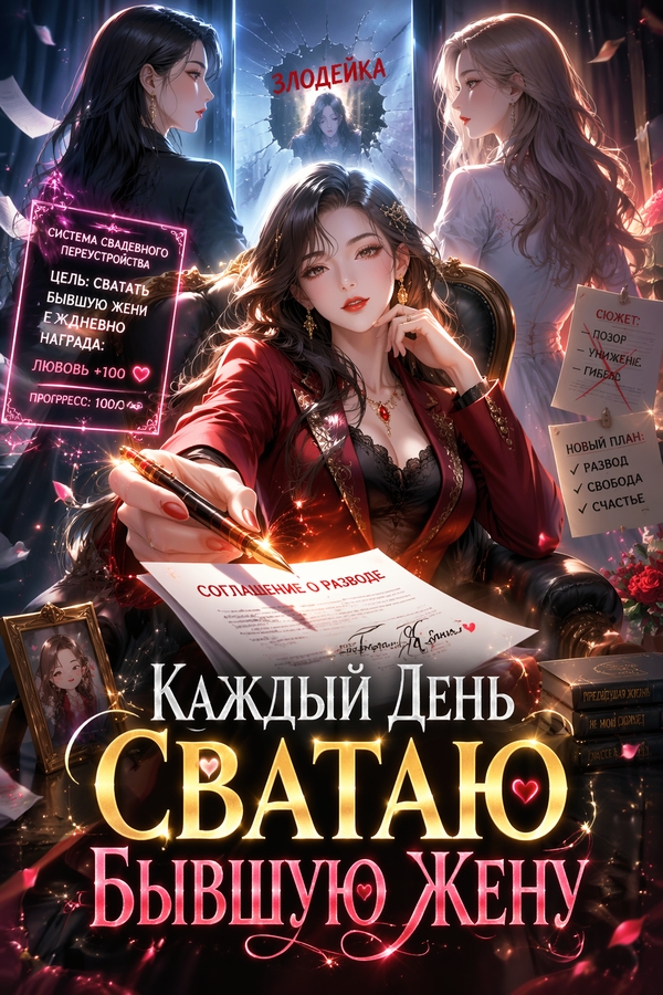 Каждый день сватаю бывшую жену - обложка ранобэ читать онлайн