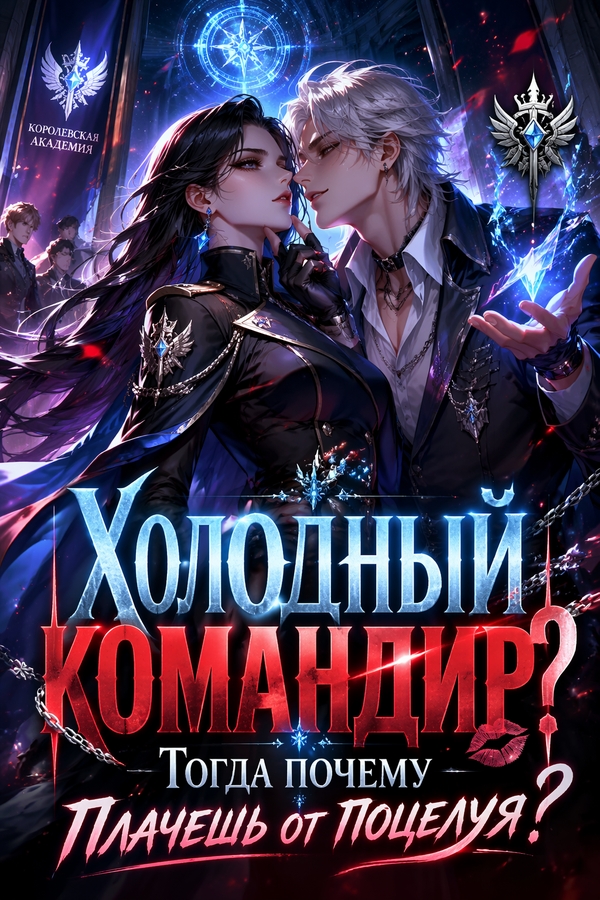 Холодный командир? Тогда почему плачешь от поцелуя? - обложка ранобэ читать онлайн