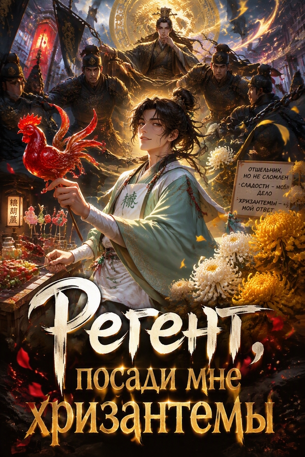Регент, посади мне хризантемы - обложка ранобэ читать онлайн