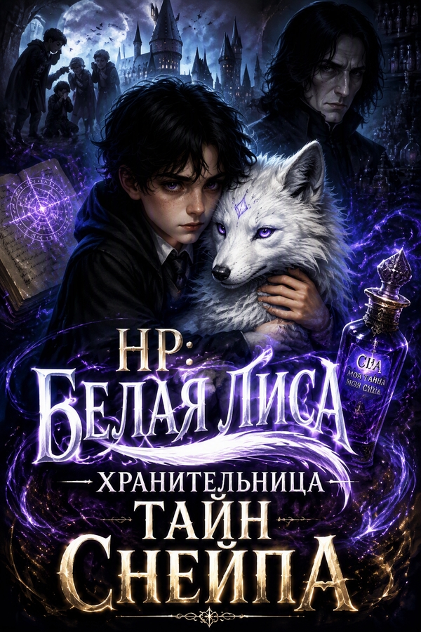 HP: Белая лиса — хранительница тайн Снейпа - обложка ранобэ читать онлайн