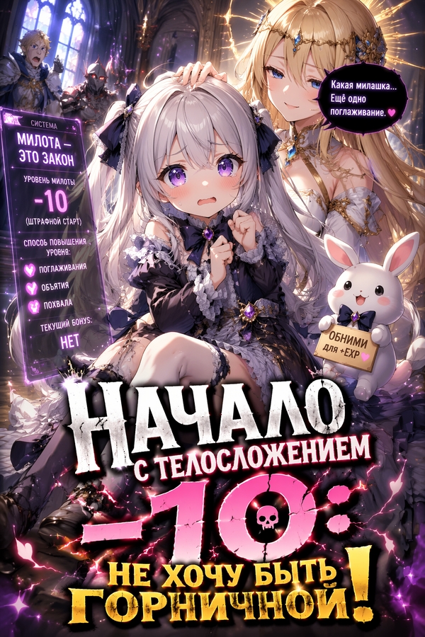 Начало с телосложением -10: не хочу быть горничной! - обложка ранобэ читать онлайн