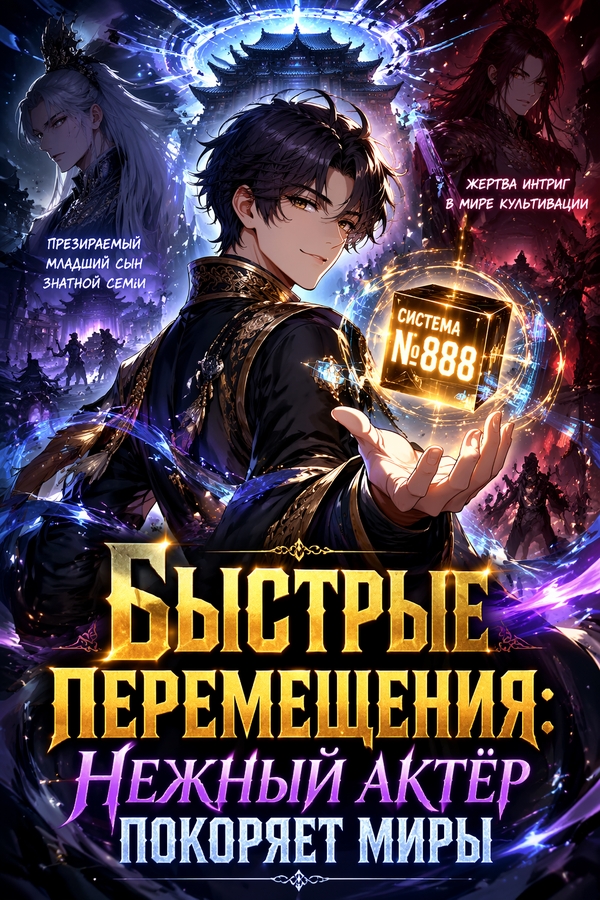 Быстрые перемещения: Нежный актёр покоряет миры - обложка ранобэ читать онлайн