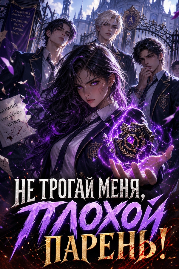 Не трогай меня, плохой парень! - обложка ранобэ читать онлайн
