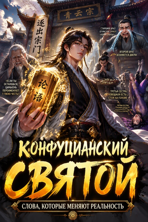 Конфуцианский святой: Слова, которые меняют реальность - обложка ранобэ читать онлайн