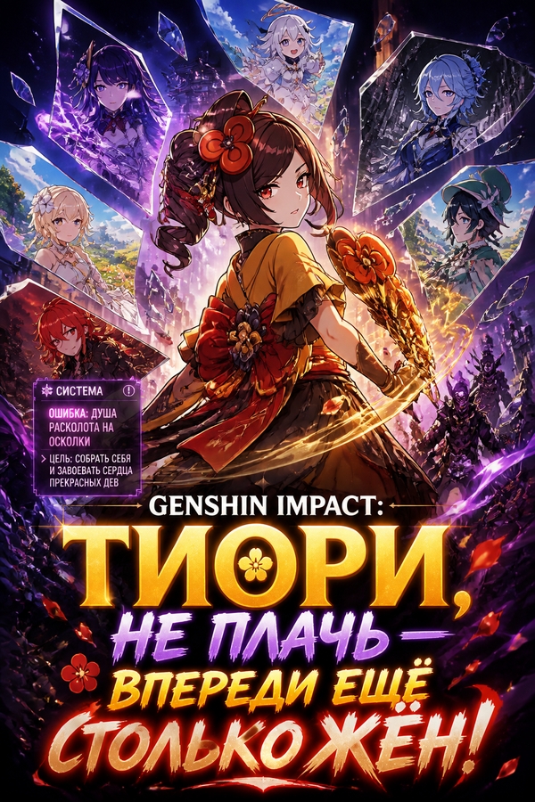Genshin Impact: Тиори, не плачь — впереди ещё столько жён! - обложка ранобэ читать онлайн