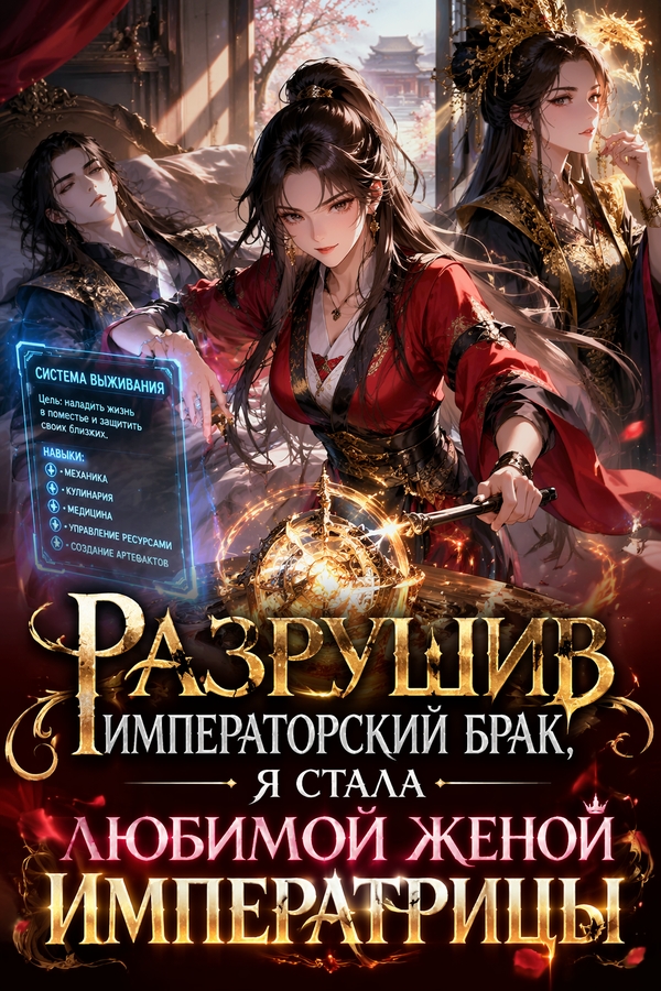 Разрушив императорский брак, я стала любимой женой императрицы - обложка ранобэ читать онлайн