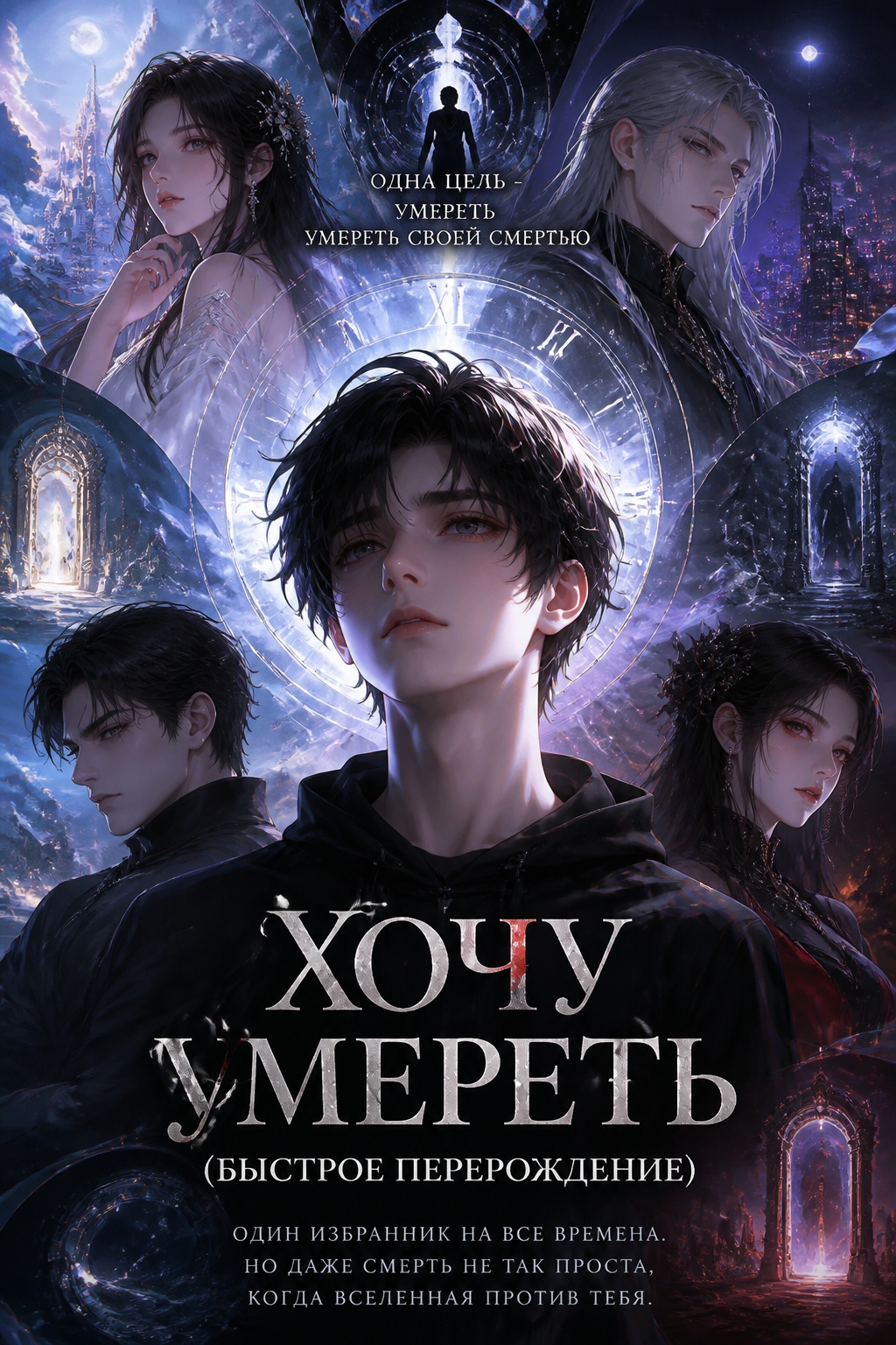 Хочу умереть (Быстрое перерождение) - обложка ранобэ читать онлайн