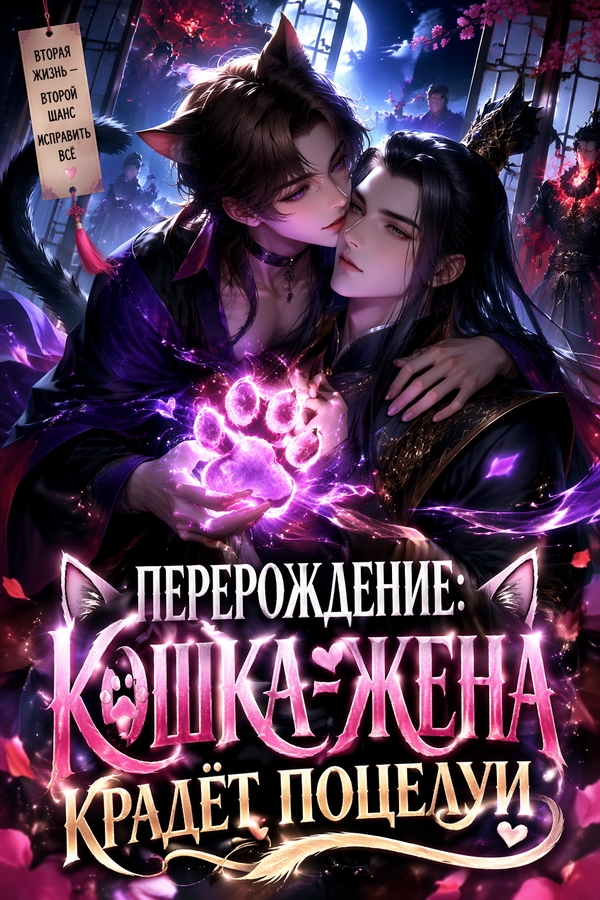 Перерождение: Кошка-жена крадёт поцелуи - обложка ранобэ читать онлайн