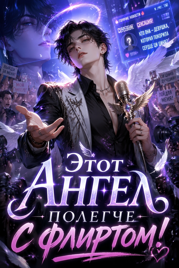 Этот ангел, полегче с флиртом! - обложка ранобэ читать онлайн