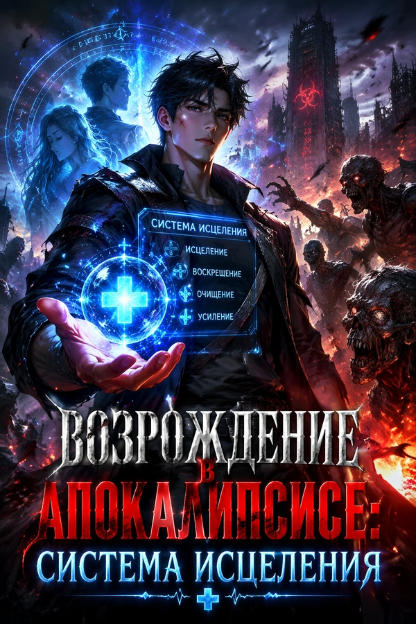Возрождение в апокалипсисе: Система исцеления - обложка ранобэ читать онлайн