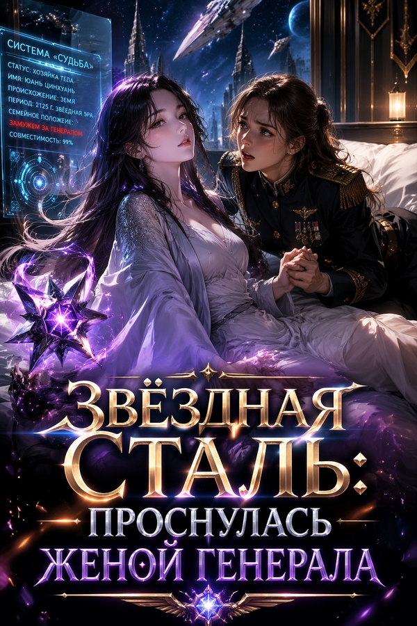 Звёздная сталь: Проснулась женой генерала - обложка ранобэ читать онлайн