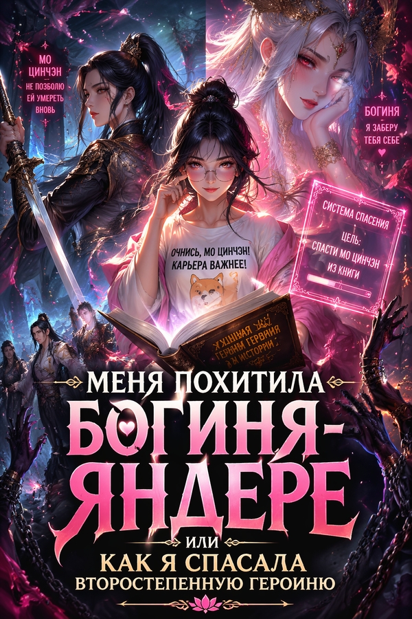Меня похитила богиня-яндере, или Как я спасала второстепенную героиню - обложка ранобэ читать онлайн
