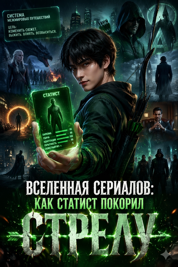 Вселенная сериалов: Как статист покорил Стрелу - обложка ранобэ читать онлайн