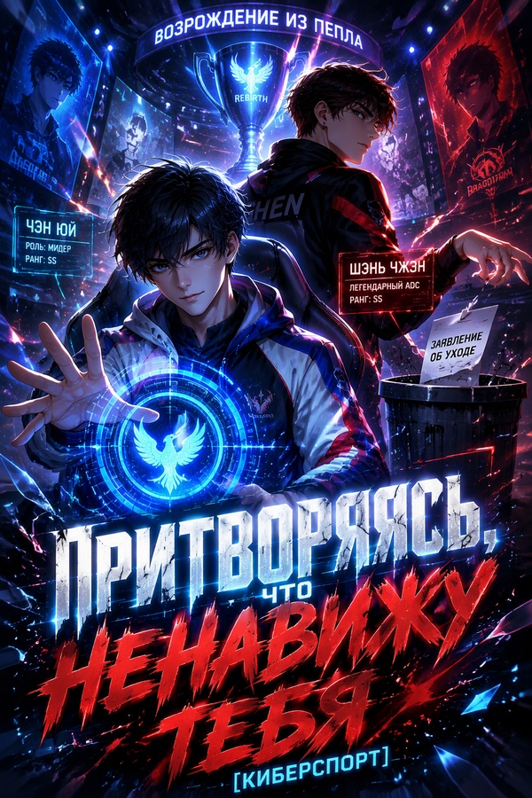 Притворяясь, что ненавижу тебя [Киберспорт] - обложка ранобэ читать онлайн