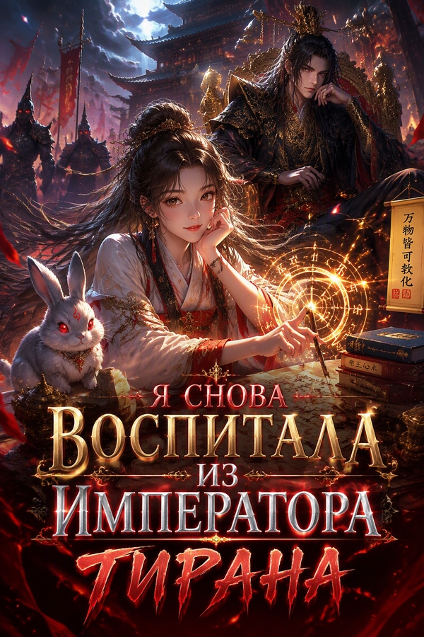 Я снова воспитала из Императора тирана - обложка ранобэ читать онлайн