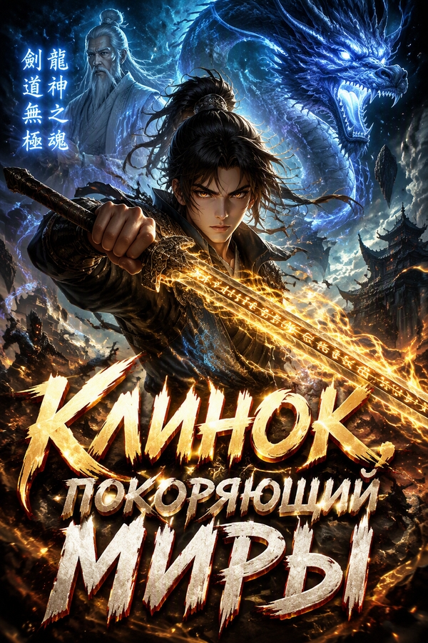 Клинок, покоряющий миры - обложка ранобэ читать онлайн