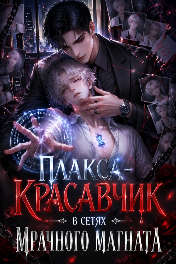 Плакса-красавчик в сетях мрачного магната - обложка ранобэ читать онлайн