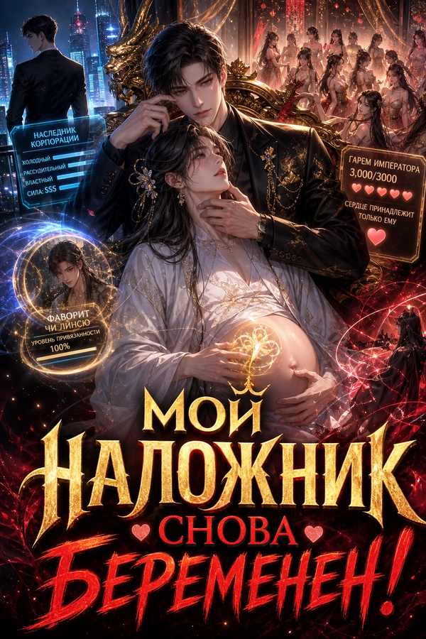 Мой наложник снова беременен! - обложка ранобэ читать онлайн
