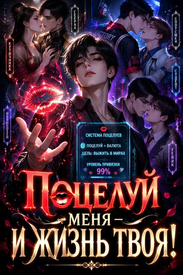 Поцелуй меня — и жизнь твоя! - обложка ранобэ читать онлайн