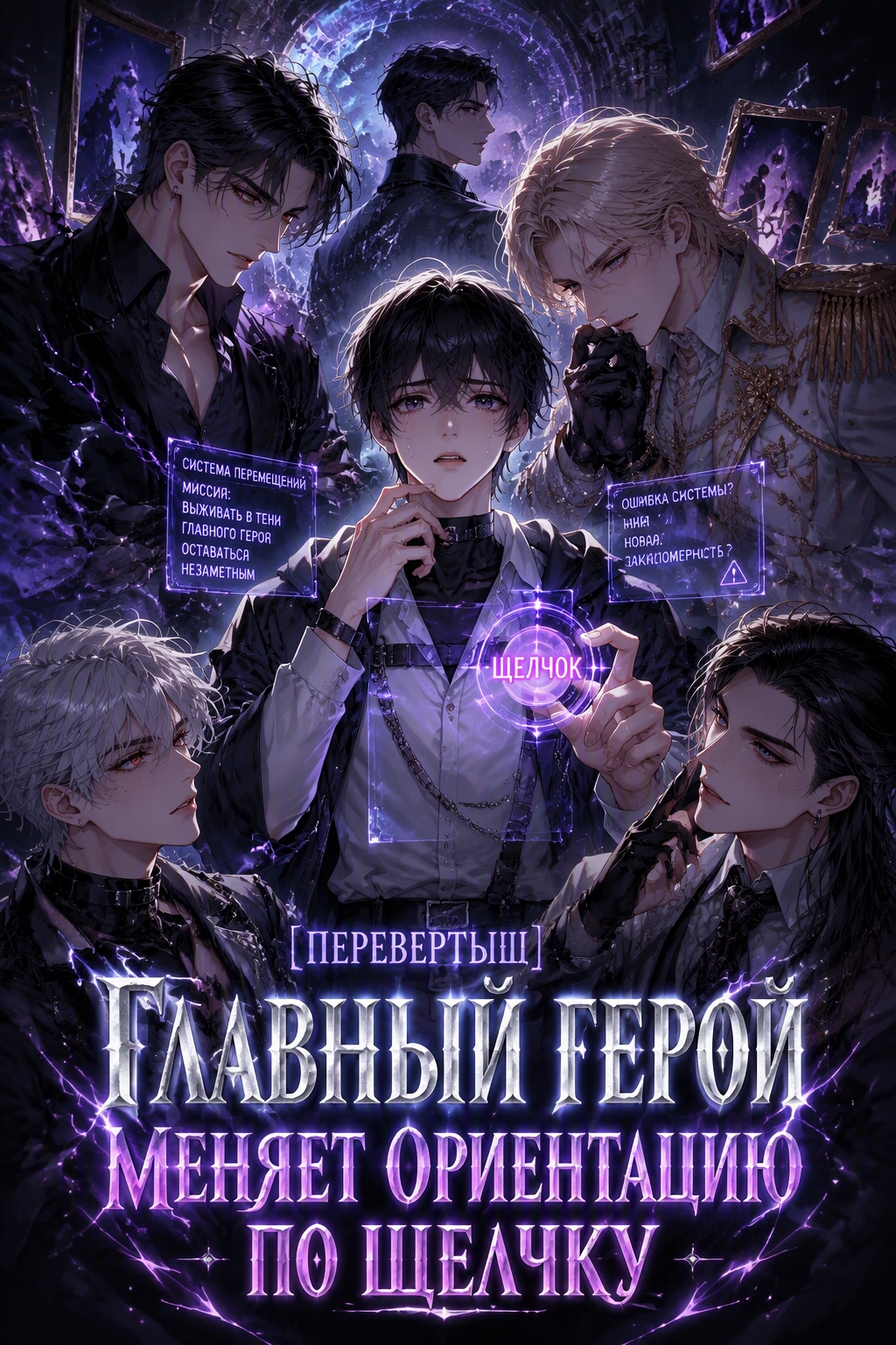 [Перевертыш] Главный герой меняет ориентацию по щелчку - обложка ранобэ читать онлайн
