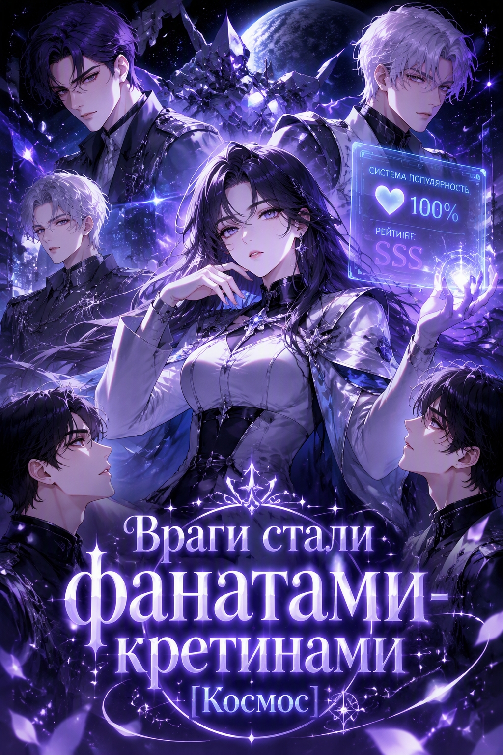 Враги стали фанатами-кретинами [Космос] - обложка ранобэ читать онлайн