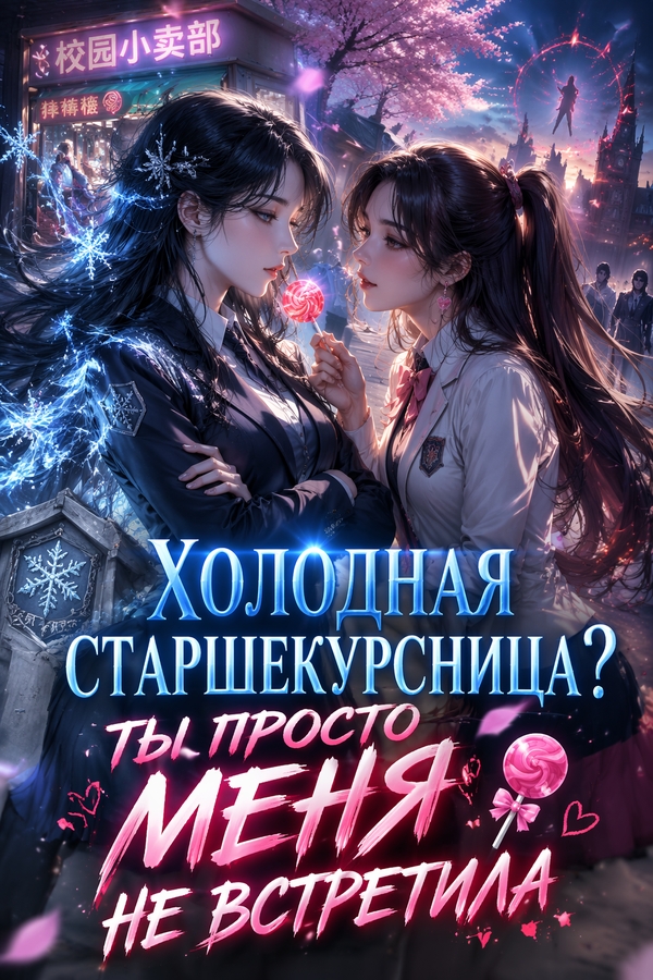 Холодная старшекурсница? Ты просто меня не встретила - обложка ранобэ читать онлайн