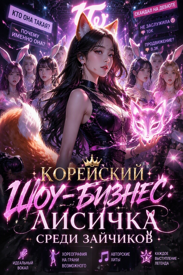 Корейский шоу-бизнес: Лисичка среди зайчиков - обложка ранобэ читать онлайн