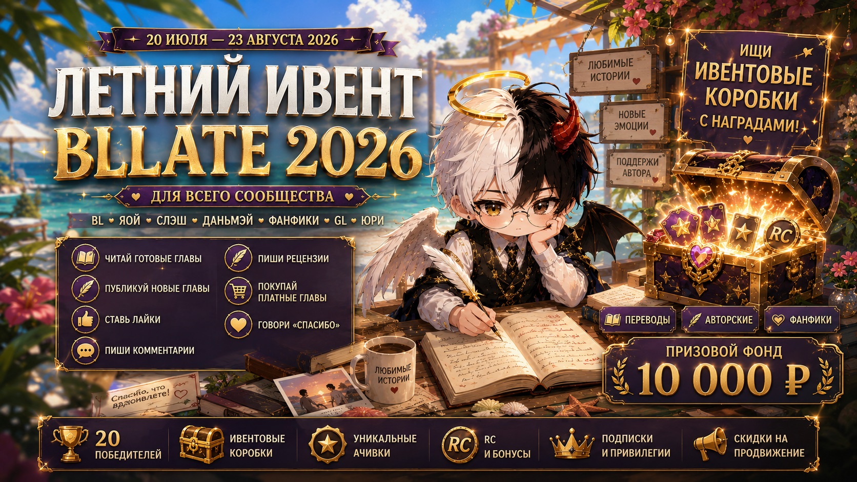 Летний конкурс Bllate 2026